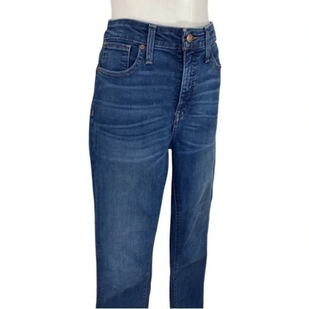Madewell Curvy High-Rise Skinny Jeans in Hayes Wash